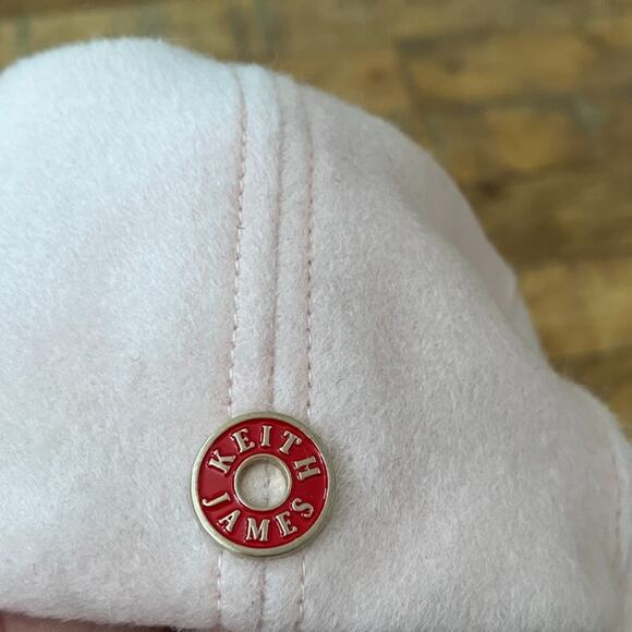 Keith James Australian Wool Pink Newsboy Gatsby Flat Cap Size XL main image 14